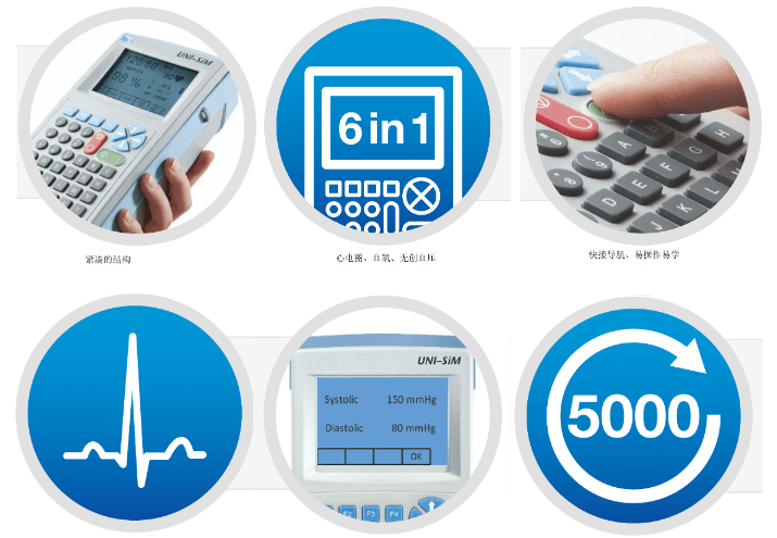 Rigel UNI-SiM 生命體征模擬儀產品介紹 Rigel UNI-SiM 生命體征模擬儀產品介紹